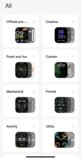 Redmi Watch 5 Active Review Watch Faces on App