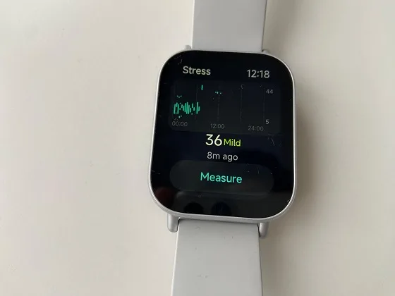 Redmi Watch 5 Active Review stress tracking