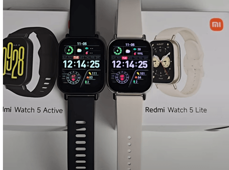 redmi watch 5 active vs lite