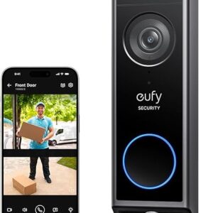 smart video doorbell without subscription eufy e340