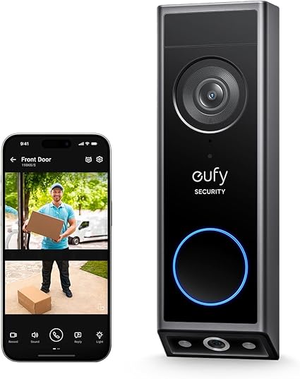 smart video doorbell without subscription eufy e340